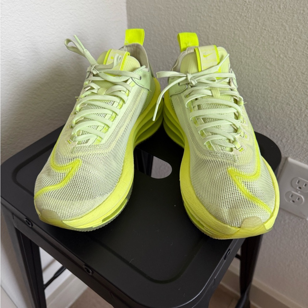 Nike zoom double stack Neon Yellow Athletic Sneakers